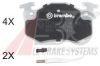 A.B.S. 36580S Brake Pad Set, disc brake